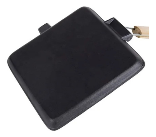 Planchas Grill Cuadrada De Hierro Con Asa