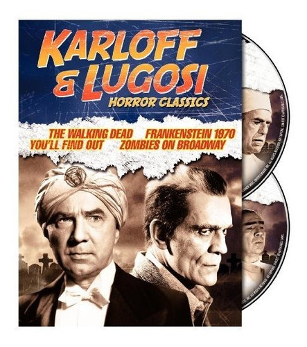 Pack Clásicos De Terror Karloff Y Lugosi