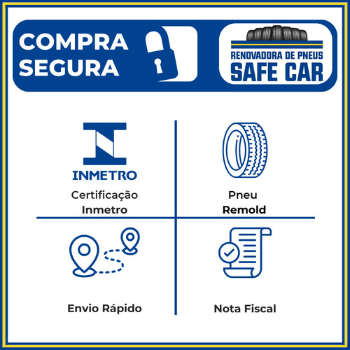 Pneu Safe Car Remold Premium 175/65 R14 - 1 Unidade