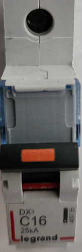 Interruptor Automatico 1p 16a Curva C 25ka Ref 409755 Legran