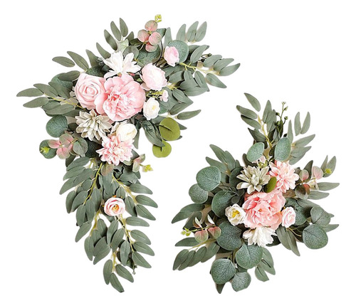 2x Guirnalda Artificial Artesanía Estilo H Estilo H