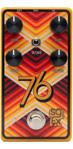 Pedal De Fuzz De Octava Mkii 76 De Solidgoldfx