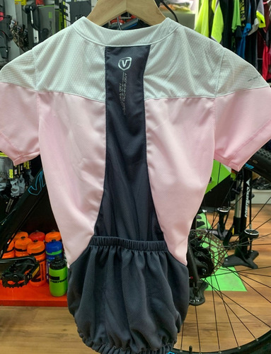Imagen 3 de 6 de Remera Jersey Vairo Lady Team Ciclismo - Urquiza Bikes