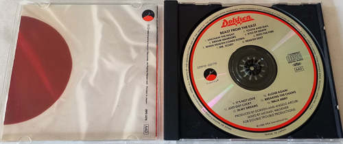 Cd Dokken - Beast From The East 1era Ed Japonesa Heavy Metal (Usado)