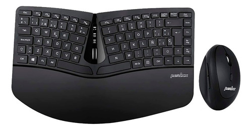 Combo Teclado Mouse Perixx Wrlss Periduo 606 - Tecnobox Color del teclado Negro