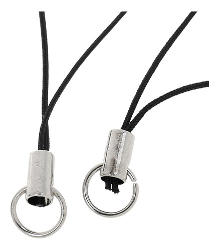 Imagen 6 de 10 de El Teléfono Celular Móvil Cables De La Correa Negro