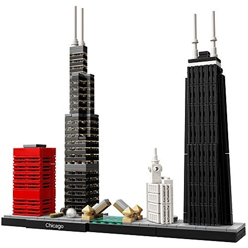  Architecture Chicago 21033 Skyline Building Blocks Set