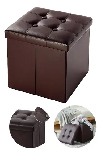 comprar Puff Sillon Pouf Baul Puff Silla Cubo Organizador Plegable