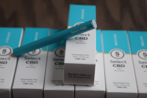 Select Cbd Oil Vape Pen 0.5ml (vape De Cbd) Sabor Menta
