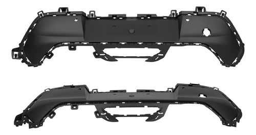 Fascia Trasera Peugeot 208 2020-2022 C/hoyo Sensor Corrugada