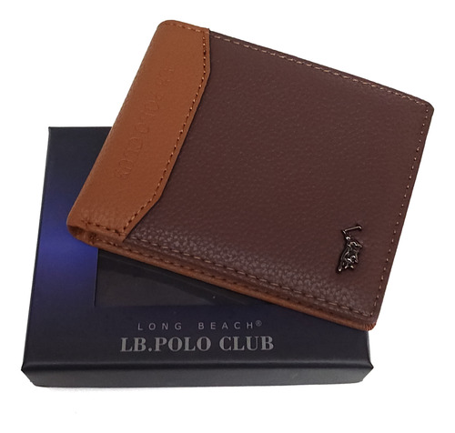 Cartera Piel Caballero Billetera Hombre Original Polo Club 1