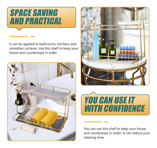 Estante Organizador Para Lavabo De Baño