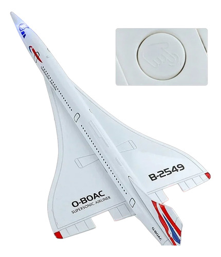 Avión Concorde British Airways , 37 Cms.