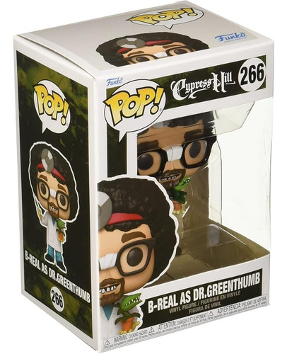 Funko Pop Rocks Cypress Hill B-real Es Dr Greenthumb 266
