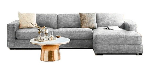 Sala Hazel Haspe Gris Izquierda Sala Sofa Sillon Mueble