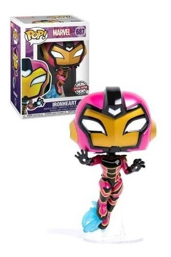 Funko Pop Marvel Super Heroes  Ironheart 687 Exclusive 