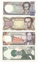 Comprar Oferta Set Billetes Antiguos Venezolanos.sin Circular Unc