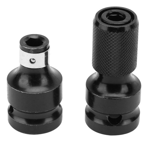 N Mandril Adaptador De Enchufe Hexagonal De 1/2 A 1/4 De