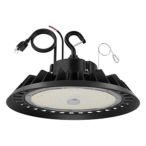 Luz De Alta Bahía Ufo Led De 150w, Atenuable De 0-10v,...