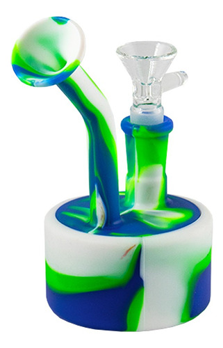 Bong 14cm Mini Gramofono De Silicona - Zigzaboo