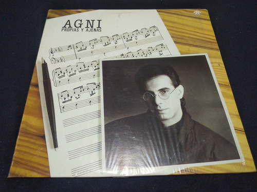 Agni Mogollón Propias Y Ajenas Lp Vinil Pop Rock Venezolano 