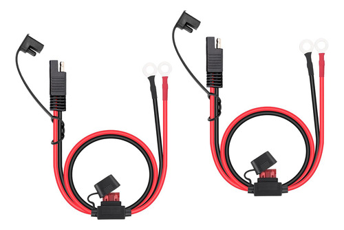 2 Piezas 16awg Sae Conector De Cable De Batería Para