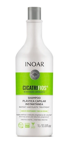 Imagem 5 de 6 de Kit Inoar Cicatrifios Shampoo + Cond L + 03 Ampola