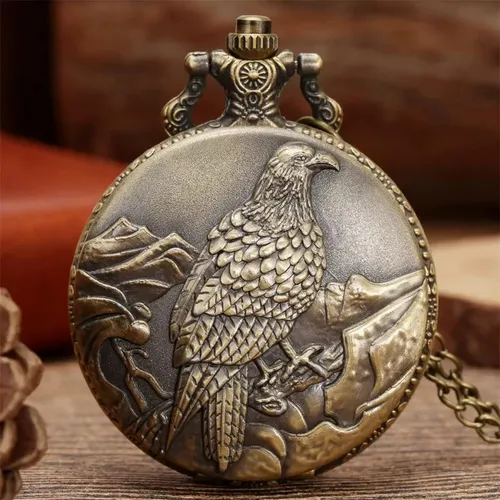 comprar Relógio De Bolso Relíquia Clássico Vintage Retrô Antiguidade Cor Rbp023ft