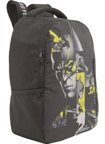 Imagem 2 de 3 de Mochila De Costas Juvenil Batman 80 Years