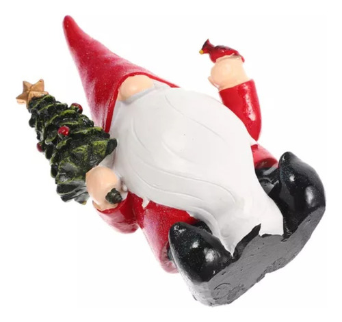 Jj Papá Noel Enano Levanta Decoraciones De Árboles De