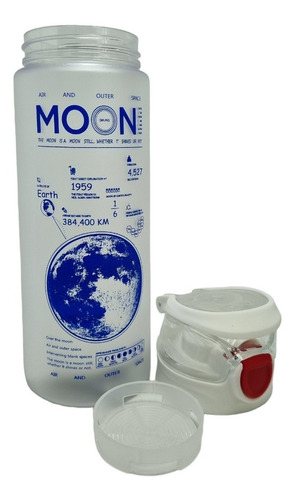 Termo Bebidas Space Moon Astronauta Moderno Gym 