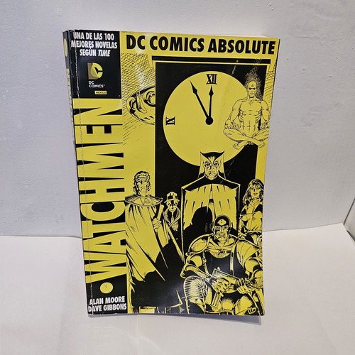 Novela Watchmen Dc Comics Absolute: Watchmen Alan Moore