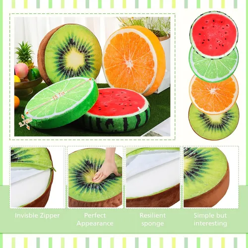 Almohadas de frutas sale