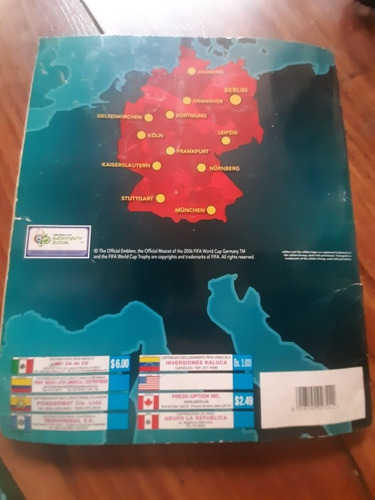 Imagen 10 de 10 de Album Mundial Alemania 2006 Panini Completo 100%