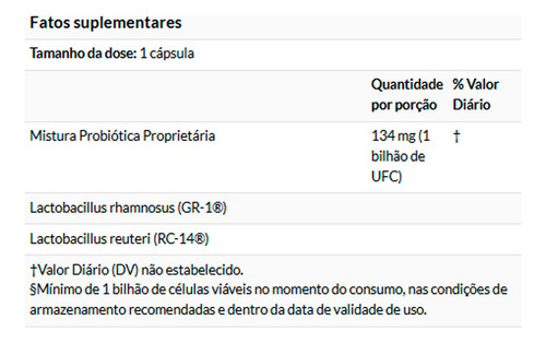 Probiótico Fem-dophilus 60 Cápsulas Suplemento Importado
