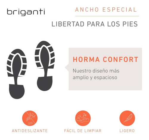 Botineta Mujer Bota Cuero Briganti Zapato Confort Mcbo24586