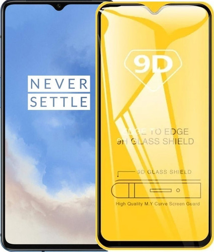 Imagem 2 de 4 de Película De Vidro Oneplus 7t Tela 6.55 Full Glue 9d