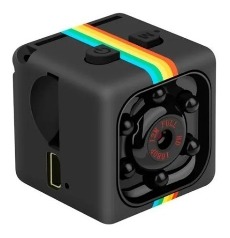 Imagem 1 de 10 de Mini Camera Espiã Sq11 Sensor De Movimento Dvr Visão Noturna