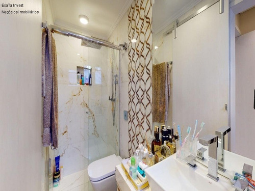 Imagem 3 de 10 de Apartamento À Venda Em Rua Pintassilgo, Moema Pássaros, 1 Quarto, Sendo 1 Suíte E 1 Vaga De Garagem, 58 M² De Área Útil Características Do Condomínio Salão De Festas Detalhes Idad - Ap00336 - 684038