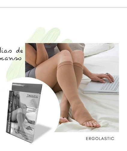 Media Elastica De Compresion 27/35 Mod 3/4 Ergolastic