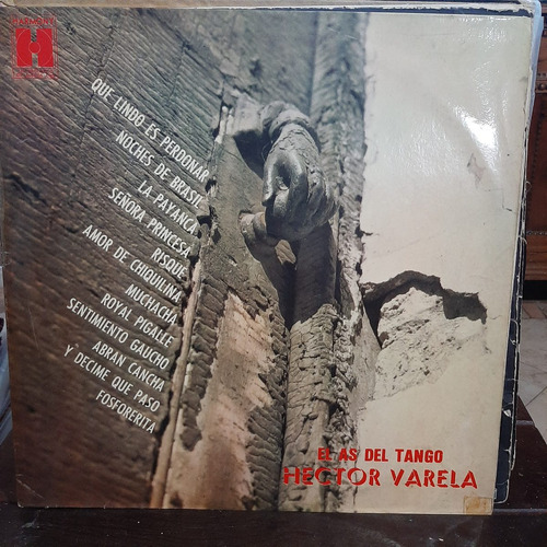 Vinilo Hector Varela El As Del Tango Su Orquesta Tipica T1