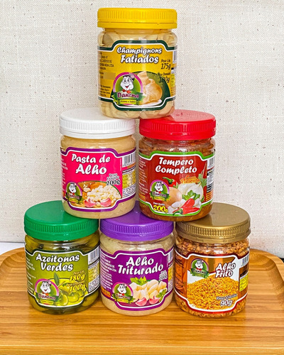Pote Plástico Pet C/ Rosca 220ml 100 Uni Para Alho Triturado