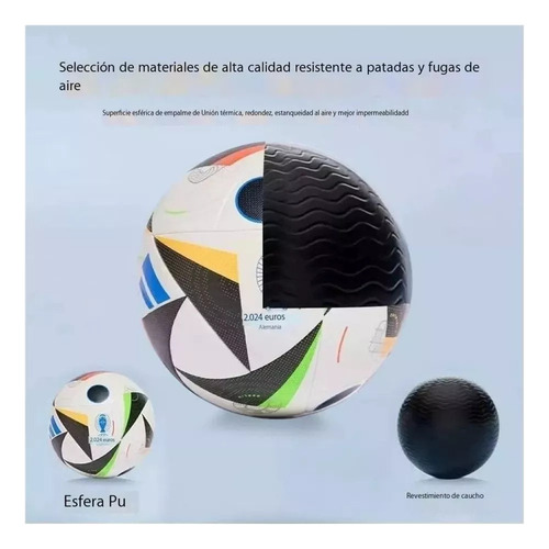 Bola De Futebol De Treinamento Nº 5 Da Euro 2024