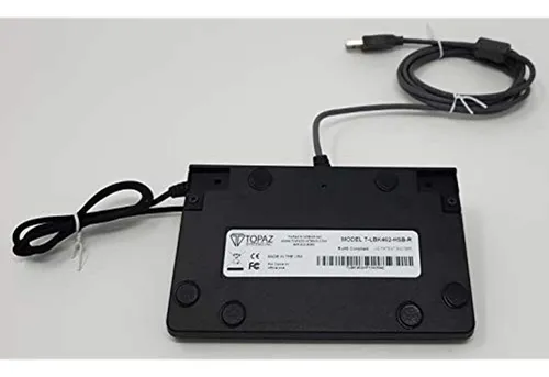 Topaz Signaturegem T-lbk462-hsb-r 1x5 Lcd Retroiluminado Sig