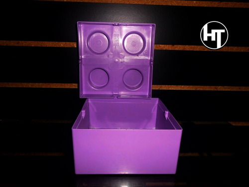 Imagen 2 de 5 de Bloque Caja De Lego, Para Guardar Figuras, 8 Pulgadas
