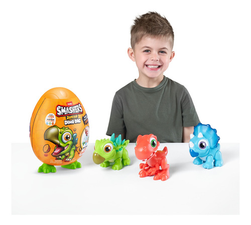 Zuru Smashers Junior Dino Dig Huevo Chico Jurassic Sorpresa