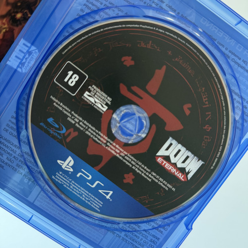 Doom Eternal Semi Novo Mídia Física Ps4 (Recondicionado)