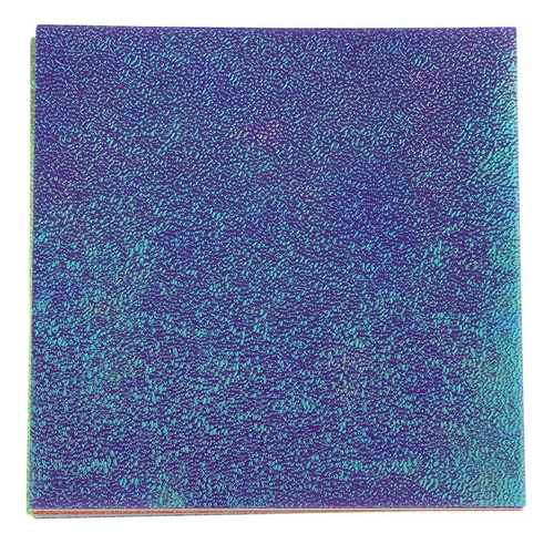 100 Piezas 7 Cm Brillo Papel Artesanal Perla Metálica Para