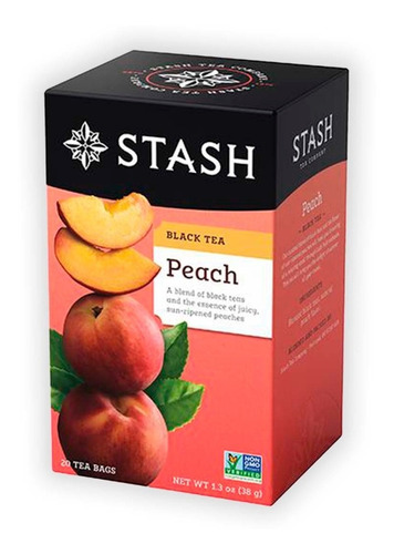 Te Stash Black Tea Peach 20 Bolsit - Unidad a $2090