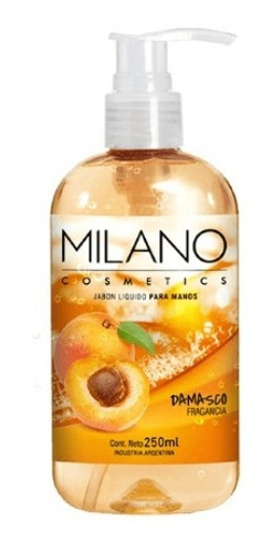 Jabón Líquido Mano Milano 250 Ml Damasco